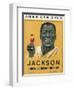 American Grog, Jackson Brand Rum Label-Lantern Press-Framed Art Print