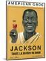 American Grog, Jackson Brand Rum Label-Lantern Press-Mounted Art Print