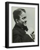 American Guitarist an Banjo Player Eddie Condon, 1950S-Denis Williams-Framed Photographic Print