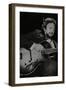 American Guitarist Barney Kessel Playing at the Middlesex and Herts Country Club, London, 1982-Denis Williams-Framed Photographic Print