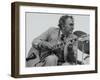 American Guitarist Bucky Pizzarelli on Stage at the Capital Radio Jazz Festival, London, 1979-Denis Williams-Framed Photographic Print