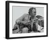 American Guitarist Bucky Pizzarelli on Stage at the Capital Radio Jazz Festival, London, 1979-Denis Williams-Framed Photographic Print