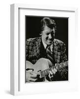 American Guitarist Tal Farlow in Concert, Wallingford, Oxfordshire, 1981-Denis Williams-Framed Photographic Print