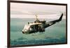 American Gunners Firing from Helicopter in Vietnam-V. McColley-Framed Photographic Print