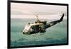 American Gunners Firing from Helicopter in Vietnam-V. McColley-Framed Photographic Print