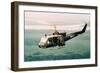 American Gunners Firing from Helicopter in Vietnam-V. McColley-Framed Photographic Print