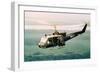 American Gunners Firing from Helicopter in Vietnam-V. McColley-Framed Photographic Print