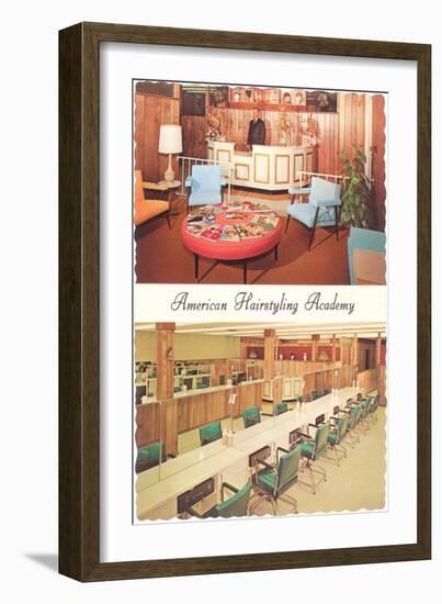 American Hairstyling Academy-null-Framed Art Print