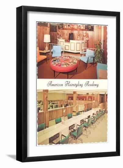 American Hairstyling Academy-null-Framed Art Print