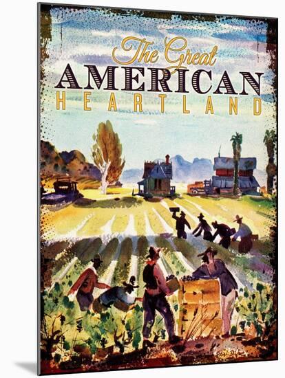 American Heartland-null-Mounted Giclee Print