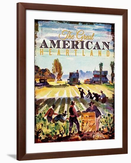 American Heartland-null-Framed Giclee Print