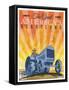 American Heartland-The Saturday Evening Post-Framed Stretched Canvas