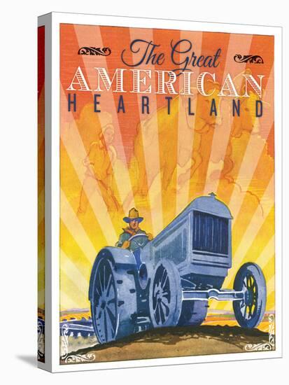 American Heartland-The Saturday Evening Post-Stretched Canvas