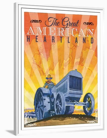 American Heartland-The Saturday Evening Post-Framed Premium Giclee Print