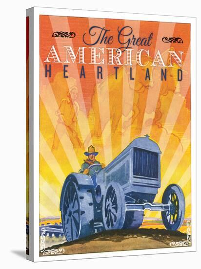 American Heartland-The Saturday Evening Post-Stretched Canvas