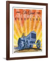 American Heartland-The Saturday Evening Post-Framed Giclee Print