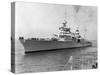 American Heavy Cruiser Uss Indianapolis-null-Stretched Canvas