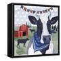 American Herd  II-null-Framed Stretched Canvas