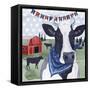 American Herd  II-null-Framed Stretched Canvas