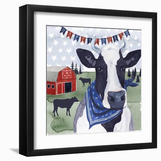 American Herd  II-null-Framed Art Print