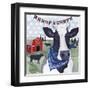 American Herd  II-null-Framed Art Print