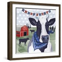 American Herd  II-null-Framed Art Print