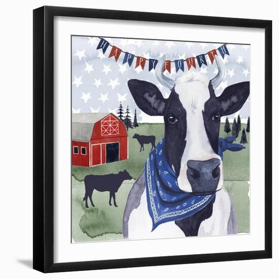 American Herd  II-null-Framed Art Print