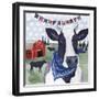 American Herd  II-null-Framed Art Print