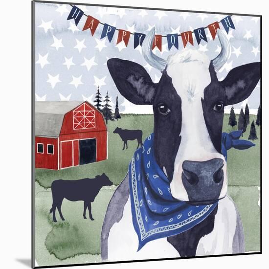 American Herd  II-null-Mounted Art Print