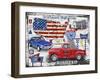 American Highways-Coast to Coast-Jean Plout-Framed Giclee Print