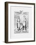 American History Election Print Featuring Ulysses S. Grant and Henry Wilson-Stocktrek Images-Framed Art Print