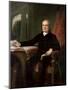 American History Painting of President John Quincy Adams-Stocktrek Images-Mounted Art Print