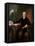 American History Painting of President John Quincy Adams-Stocktrek Images-Framed Stretched Canvas
