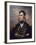 American History Painting of President William Henry Harrison-Stocktrek Images-Framed Art Print