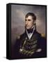 American History Painting of President William Henry Harrison-Stocktrek Images-Framed Stretched Canvas