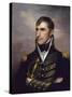 American History Painting of President William Henry Harrison-Stocktrek Images-Stretched Canvas