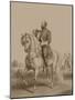 American History Print of President James Garfield on Horseback-Stocktrek Images-Mounted Art Print