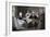 American History Print of the Washington Family Seated at a Table-Stocktrek Images-Framed Art Print