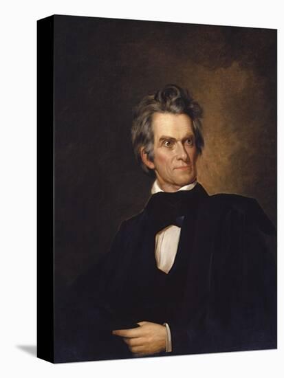 American History Print of U.S. Vice President and Senator John C. Calhoun-Stocktrek Images-Stretched Canvas