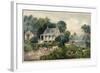 American Homestead Summer-Currier & Ives-Framed Giclee Print