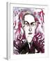 American horror and science fiction writer Howard Phillips Lovecraft; caricature-Neale Osborne-Framed Giclee Print