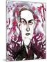 American horror and science fiction writer Howard Phillips Lovecraft; caricature-Neale Osborne-Mounted Giclee Print
