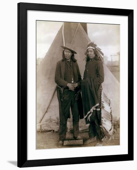American Horse and Red Cloud, Indian Chiefs-Science Source-Framed Giclee Print