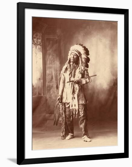 American Horse, Oglala Lakota Indian Chief-Science Source-Framed Giclee Print