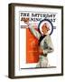 "American Hot Dogs," Saturday Evening Post Cover, May 14, 1927-Elbert Mcgran Jackson-Framed Premium Giclee Print