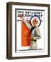 "American Hot Dogs," Saturday Evening Post Cover, May 14, 1927-Elbert Mcgran Jackson-Framed Giclee Print