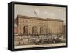 American House Hotel - Hanover Street-Lewis Rice-Framed Stretched Canvas