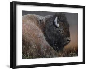 American Icon- Bison-Kevin Daniel-Framed Art Print