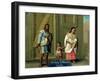 American Indian Man and His Mixed-Race Wife, from a Series on Mixed Race Marriages in Mexico-null-Framed Giclee Print
