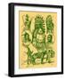 American Indians in 19th century-Robert Prowse-Framed Giclee Print